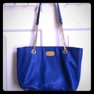 Michael Kors Cobalt Blue Shoulder Bag